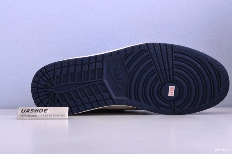 UNC 555088-140 1 Leather Jordan Retro High  0306